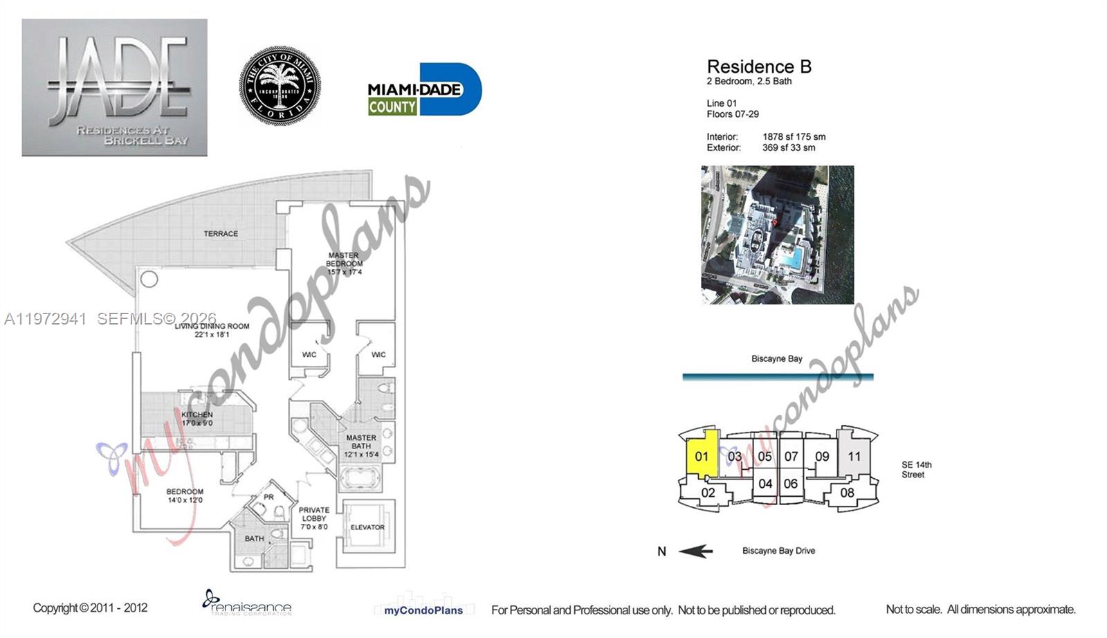 JADE RESIDENCES AT BRICKE - Residential