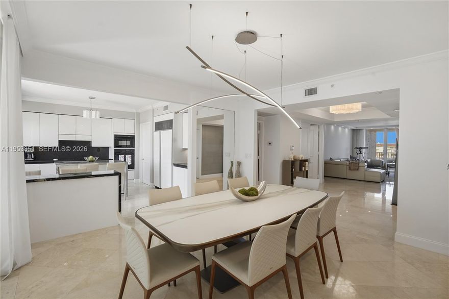 Discovered in 1497 with an original name of Bischiyano, Key Biscayne has evolved into one of Florida's most popular islands only a few miles from Brickell, Coconut Grove, Miami Beach and close to Miami's other elegant and luxurious communities. 
Key Biscayne is self governing and here you will find The Ocean Club, the finest community on the Key. Offering unlimited amenities including extensive beach with safe swimming, front accessible via Ocean Club's four private gates to private sandy beach. Food and beverage available  from the nearby Beach Bar & Grill. The beach club provides members with the spa services an extensive gym with multiple classes, and personal trainers. Also part of the Beach Club are the adult pool with swimming lanes and at the beach level a family pool for members of all ages. There are many amenities for children of all ages.
The Tennis club has 7 clay courts and 3 Padel courts, lessons and events are available for all ages and levels and a full staff of tennis professionals.

Club Tower One apartment 1805, a spacious 2 bedroom, 2.5 bathrooms, has been recently renovated and refurbished. The views of the Atlantic Ocean, Biscayne Bay and intracoastal are dramatic and the east and west-facing spacious balconies. The interior is immaculate and available fully furnished. Club Tower One has a 24-hour concierge with valet parking available.