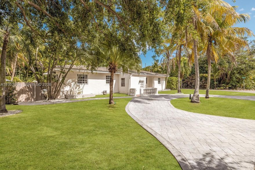 **Currently Tenant occupied until SUMMER 2027, all purchases subject to leases remaining. This JEWEL has been polished and offers amazing investment scenarios! Located on 13,500 sq.ft. of land, this home was built as a duplex and has been used as a single family home (zoning changed per Owners request over the years) depending upon the previous folks that lived here!  Currently there are 2 separate rented units (until June & August 2027), featuring completely separate entrances and completely separate parking and completely separate private large fenced yards – plenty of room to play! The largest unit features 3 bed + 2 bath home and enjoys a private swimming pool + BBQ area – perfect for playing and entertaining or relaxing by the pool. Both units have large patio areas. Some charming original features add character with original oak floors & an oversized family/Florida room bathed in natural light – surrounded by lots of windows and glass sliding doors overlooking pool & south yard.  NEW impact windows + doors.  A NEW roof and NEW kitchen + NEW bathrooms – make this a joy to come home! Unit #2 has 2 bedrooms and 1 full bathroom. Separate Laundry spaces! Have a boat? Plenty of room to store here! Bring your imagination...Buyer may begin with income property and keep it rented while waiting for the property to be made new….the sky is the limit! Grab this great investment today!