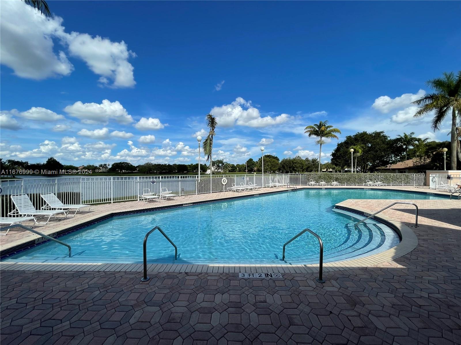 Discover this charming 3-bedroom, 2-bath corner townhouse in the exclusive, gated community of Malibu Bay at Chapel Trail, Pembroke Pines. Perfect for first-time buyers, investors, downsizers, or upgraders, this single-story home boasts a light-filled, open floor plan leading to a screened patio with a serene garden view—ideal for relaxation and entertaining.
Amenities include a clubhouse, pool, gym, and tennis courts. Conveniently located near top-rated schools (Somerset Academy, West Broward High), parks, shopping, dining, and major highways, it offers two assigned parking spots and ample guest parking.
The HOA covers landscaping, cable, internet, and roof maintenance.
This move-in ready gem won’t last—schedule your visit today!