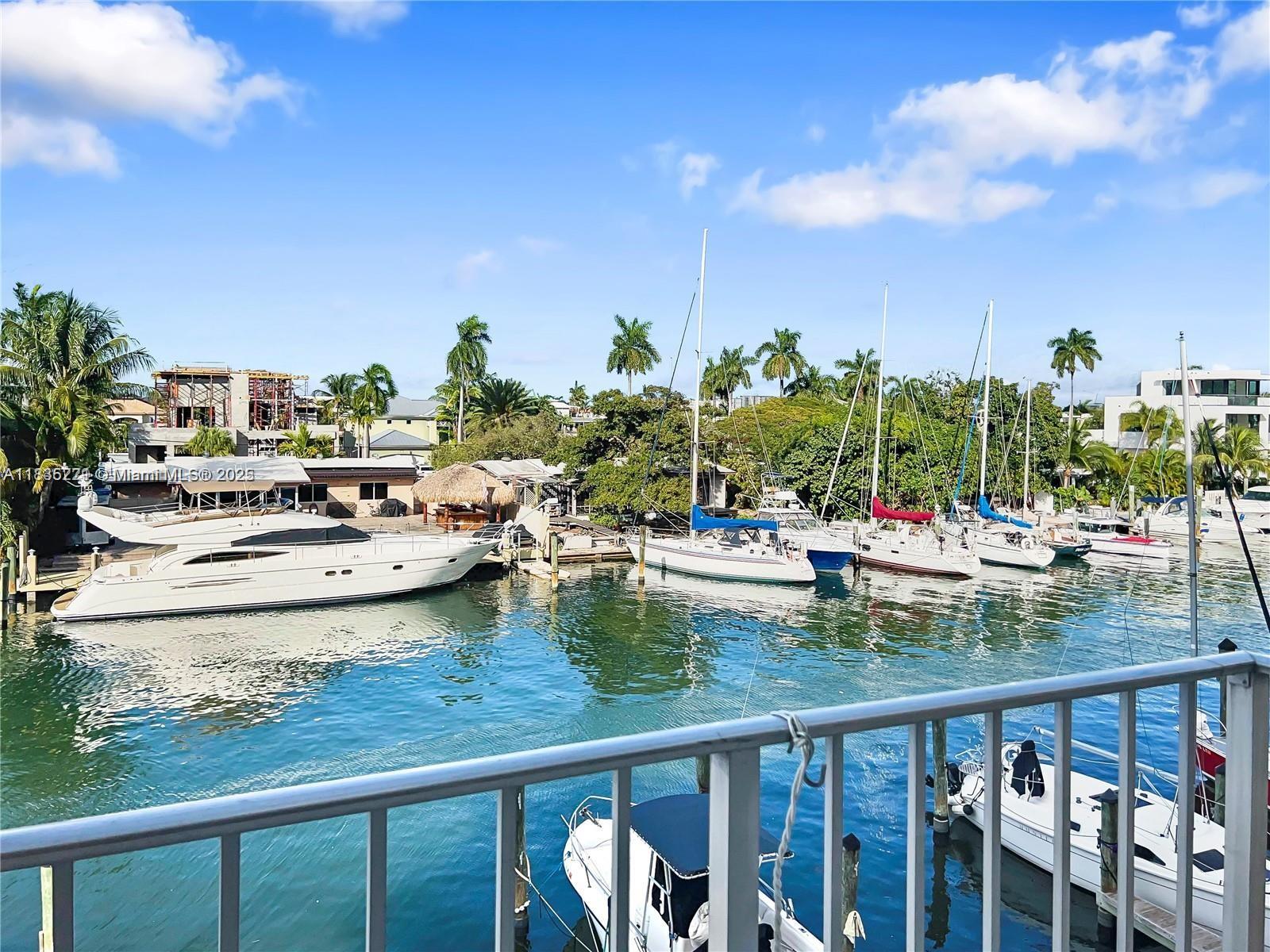 **OWNER IS CURRENTLY PAINTING THE WHOLE UNIT WHITE AND UPGRADING STOVE+DISHWASHER TO STAINLESS STEEL** BREATHTAKING VIEWS!! Canal and view of the intracoastal. Beautiful 2 beds / 1.5 bath located in the condo building of Cromwell East located east of US-1, walking distance to 15th street fisheries and many more shops! This community is fenced with card entry and secured lobby. Beautiful community pool overlooking the water & many boats. Close to the airport, Las Olas and downtown Fort Lauderdale! Tenant can use the additional storage that is located on the same floor by the elevator.