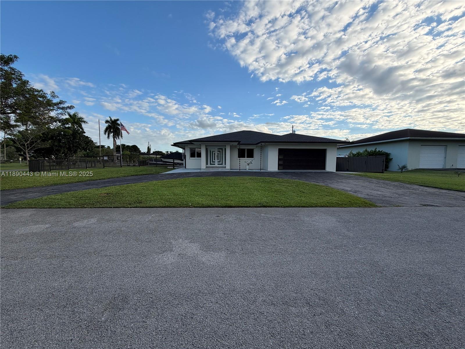 Calling all golfers and non-golfers alike! Discover this spectacular corner home featuring 4 bedrooms, 3 bathrooms, and 2 master suites with stunning golf course views right from your backyard.
This beautifully maintained property includes a brand-new roof (2024, done with permits), hurricane-impact doors and windows, and roll-down shutters for extra storm protection. The screened-in patio with a full outdoor kitchen is perfect for entertaining or simply relaxing while enjoying peaceful golf green scenery.
Located in a quiet, residents-only area, this home offers the privacy of a secluded retreat while still close to all conveniences. Don’t miss this opportunity to own your own piece of paradise in the Redlands — homes like this rarely become available!