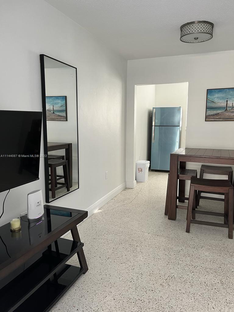 Nicely updated 2/1 Short term rental. Spacious Two Bedroom One Bath in Little Havana. Walking distance to main attractions in Calle 8. 5 Minutes from Brickell. Great Location. Close to I 95 Fast Approval. Stainless Steel Appliances. Great Price. Wont Last!!!!