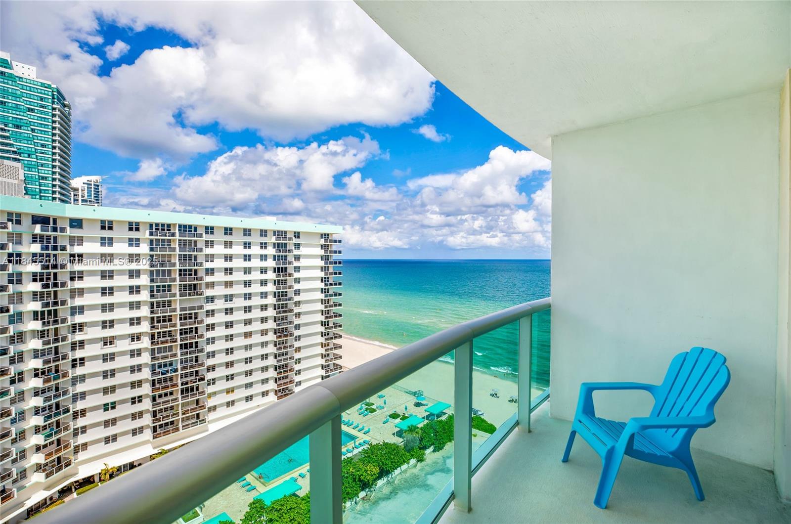 ** MOTIVATED SELLER ** AMAZING 1BR/1BA @ DESIRABLE THE TIDES ON HOLLYWOOD BEACH AWAITS YOU! LOCATED ON THE 15TH FLOOR, THIS FULLY FURNISHED PROPERTY FEATURES TILE FLOORS THROUGHOUT, REMODELED BATHROOM & KITCHEN W/GRANITE COUNTERTOP AND SS APPLIANCES. LIVING/DINING COMBINATION OVERLOOKING OCEAN VIEWS FROM THE BALCONY, THE PERFECT BLEND OF RELAXATION & CONVENIENCE.
OCEANFRONT BUILDING W/RESORT STYLE AMENITIES OFFERING 2 HEATED POOLS, GYM, BUSINESS CENTER, 24HR SECURITY/VALET, MINI MARKET AND MUCH MORE!
WIFI & CABLE ARE INCLUDED IN HOA FEES.
IDEAL LOCATION, CLOSE TO RESTAURANTS, SHOPS, SUPERMARKETS, SHOPPING & ENTERTAINMENT.
** NO RENTAL RESTRICTIONS, GREAT INVESTOR'S OPPORTUNITY AS YOU CAN AIRBNB FROM DAY 1! ** UNBEATABLE PRICE - CALL LISTING AGENT TODAY TO SCHEDULE!
