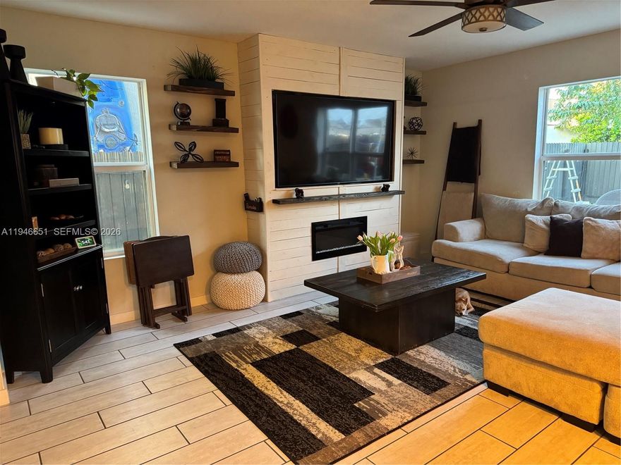 Welcome to this lovely two-story home offering four spacious bedrooms and two and a half bathrooms.
Enjoy the privacy of an enclosed backyard complete with a guava tree. Plus you"ll have the convenience of being within walking distance to local hotels, outlets stores, schools, and supermarkets. It's a perfect blend of comfort and convenience.