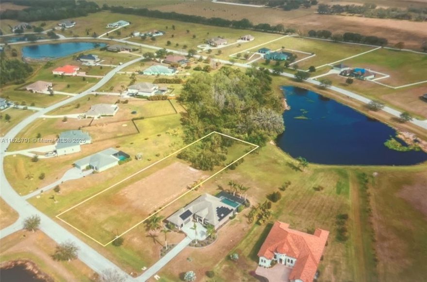 Build your dream home in the desirable equestrian community of Foxbrook. This 1+ acre lot is cleared and ready for a spacious home, pool, and outdoor living. Enjoy peaceful preserve and water views in the back and a tranquil pond across the street with no direct front neighbors. Foxbrook features low HOA fees, no CDD, scenic trails, a playground, and a basketball court. Experience country living with easy access to Parrish shops, dining, and more.
Buyer and Buyer’s Agent to verify all information independently. Listing Broker and Seller make no guarantees and shall not be held liable for errors or omissions.