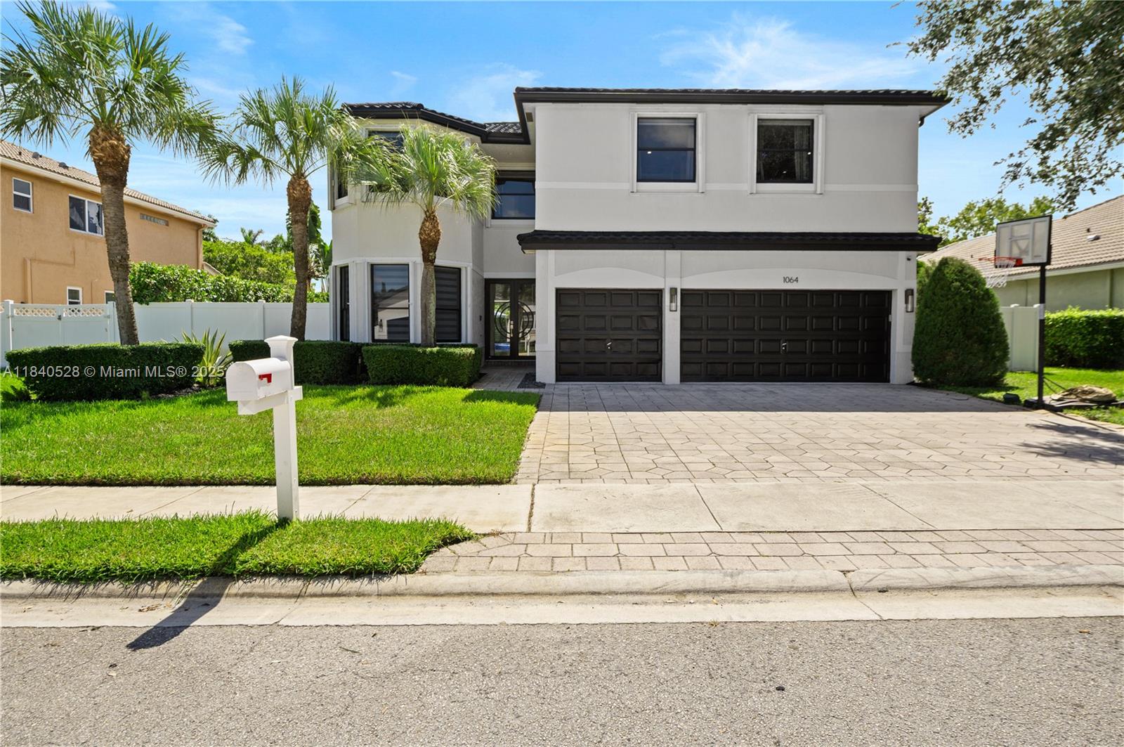 Stunning 6BD/4BA home in gated community of The Estates of Pembroke Shores! This spacious residence features a beautifully updated first floor with elegant porcelain flooring and a fully remodeled modern kitchen w/ quartz countertops, stainless steel appliances, and sleek cabinetry. Generous layout includes large bedrooms and a luxurious primary suite w/walk-in closet and spa-style bath upstairs. First floor has 1 bedroom/office and 1 full bathroom. Enjoy a private backyard oasis with heated pool, jacuzzi, and lush landscaping—perfect for relaxing or entertaining. New pool heater, A/C units (4 & 3 yrs), water heater (4 months). Roof has 12 yrs. life. Impact Sliding doors and front door. Located near "A" schools, parks, shopping, and highways. Sellers may request 3-4 weeks post occupancy.