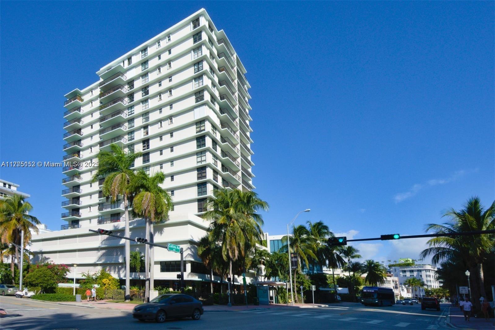 Rental Property at 1800 Collins Ave 4J, Miami Beach, Miami-Dade County, Florida - Bedrooms: 2 
Bathrooms: 2  - $3,500 MO.