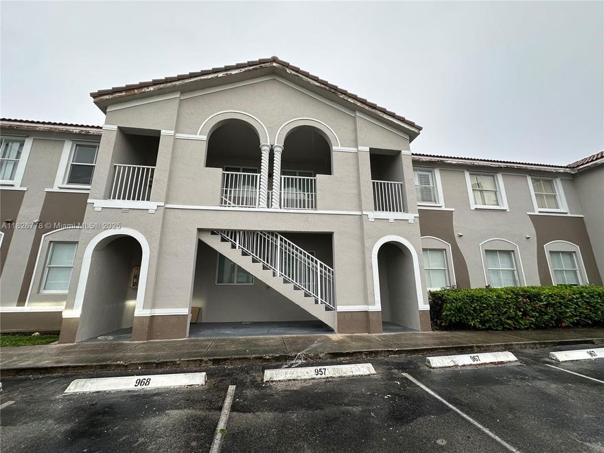 2 Bedrooms, 2 bath condo for sale in Shoma Homes at Keys Cove. Building has been recently painted. No special assessments. 
All appliances including washer and dryer in unit. 2 parking spaces.
Great for investors or owner occupied
Must see!!!
