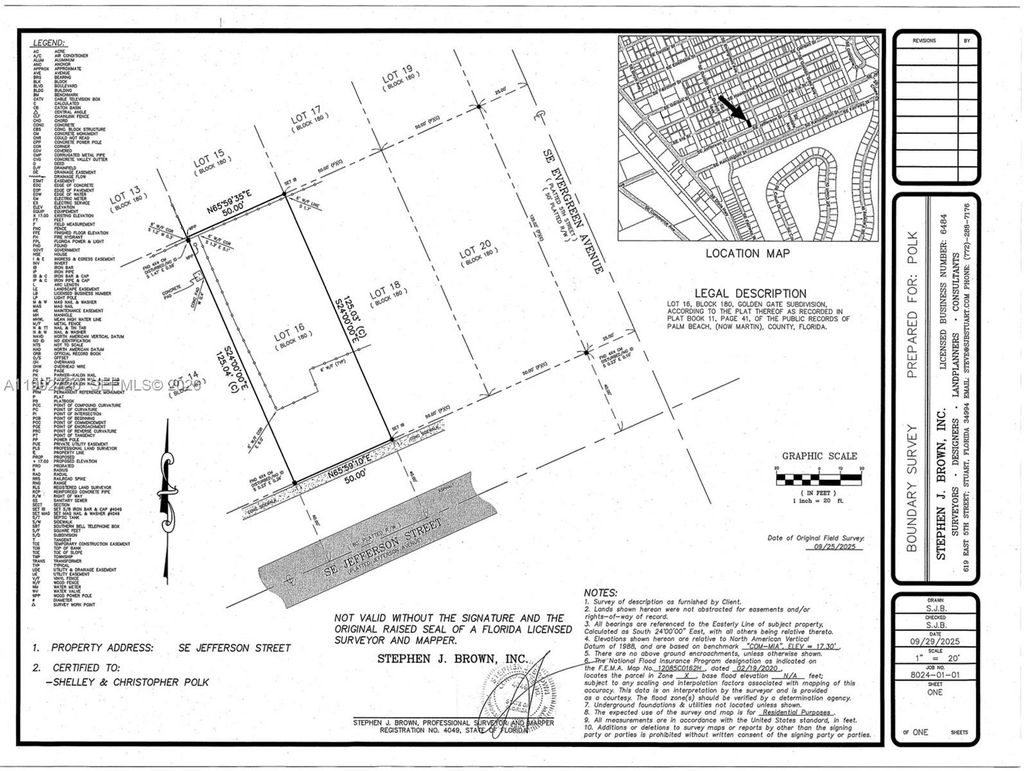 Photo of TBD SE Jefferson St, Stuart, FL 34997 (MLS # A11992720)