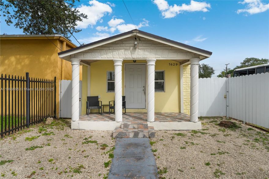 Welcome to 1629 NW 43 St, Miami. This charming single-family home offers 2 bedrooms and 1 bathroom with an open layout ideal for comfortable living. Enjoy a bright kitchen with ample cabinetry, spacious living areas, and tile flooring throughout. The property sits on a generous lot with room for entertaining, gardening, or potential expansion. Conveniently located near schools, shopping, dining, major highways, and just minutes from Wynwood, Midtown, and Downtown Miami. Minutes f Perfect for first-time buyers or investors seeking rental income in a high-demand area. Don't miss this opportunity to own a centrally located home in Miami's vibrant community! Please Do not Disturb the Owners!