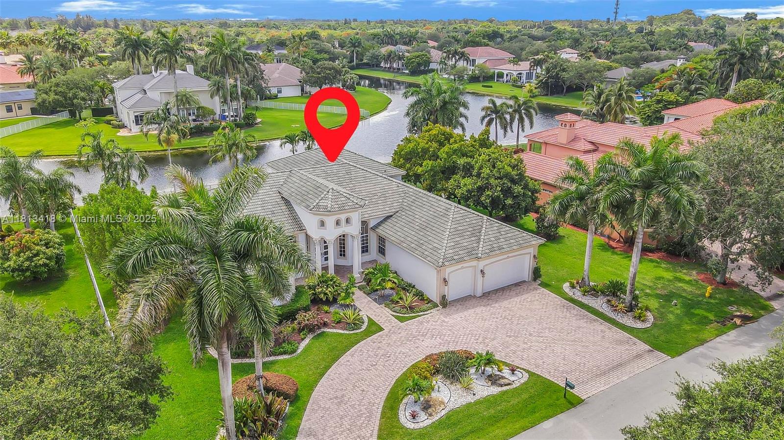 Property for Sale at 3250 W Stonebrook Cir, Davie, Broward County, Florida - Bedrooms: 5 
Bathrooms: 6  - $2,350,000