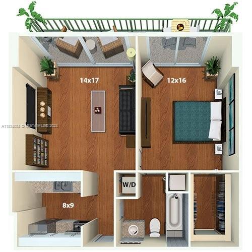 AVAILABLE 01/17. Photos may be from another floor, but are the same line. The Bay Parc community is located in walking distance of Downtown Miami's many wonderful attractions. Bay Parc features newly renovated amenities and common areas, a variety of floor plans with granite counter tops, SS appliances, hardwood floors and in-unit washer & dryer. Move in cost are 1st month + $1K deposit. Parking cost $125 p/m. Pet Fee: $400+$60/month. *FAST APPROVAL! (NOTE: Rental rates are subject to change depending on move-in date and lease term. Advertised rate is best rate and maybe on leases longer than 12 months. Proof of income greater than 3x 1 month's rent is required and minimum credit score of 620 or higher in order to be approved).
