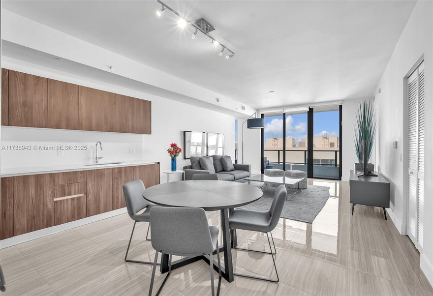 3 assigned & covered parking spaces (1 tandem), a rare find in the area!!! Experience luxury living in the heart of Aventura at this beautifully furnished 1 bedroom + den, 2 full bathroom unit in Aventura Park Square. The versatile den can be used as a home office or guest room, making it perfect for both work and relaxation. Located in a vibrant mixed-use community, APS offers resort-style amenities including a fitness center, pool, restaurants, cafes, and shops—all just steps away. Don’t miss out on this exceptional opportunity for stylish, convenient living. This property is not only ideal for personal use but also an excellent investment opportunity. With its prime location, high demand, and flexibility, you can easily rent the unit and generate solid rental income.