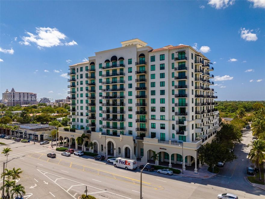 Completely ! Remodeled corner unit in the Heart of Coral Gables. This 2 Bed, 3 Baths has been Updated in 2023. Have the accommodations of your own two assigned parking spaces steps away from your front door on the 4th floor of your unit.  Also having New Kitchen Wood Cabinets with Full Quartz counter tops and backsplash. New Stainless Steel Appliances, New AC, New Washer and Dryer. High Impact Windows and Doors. This Unit has it All. Lets not forget ! This Boutique Building has 120 Units within the Best Address in the Gables. Very Short walk to Miracle Mile . Take the Trolly to Merrick Park from your building.  Having two balconies to Experience Beautiful ! views of Downtown Miami. Sellers will contribute $10K toward Buyers Closing Costs and Concessions. Don't Miss Out !