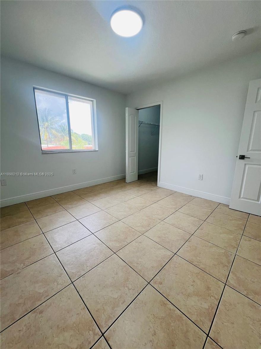 Charming and Bright one-bedroom apartment located on the second floor of a small, boutique two-story building across from the Miami River. The unit includes a kitchen with new appliances, bathroom, living/dining area, and a spacious walk-in closet. There is no balcony, but the apartment has plenty of natural light through its windows. Laundry facilities are available on-site (not inside the unit). One uncovered parking space is included. The building has no amenities, offering a quiet and simple living environment in a great location.