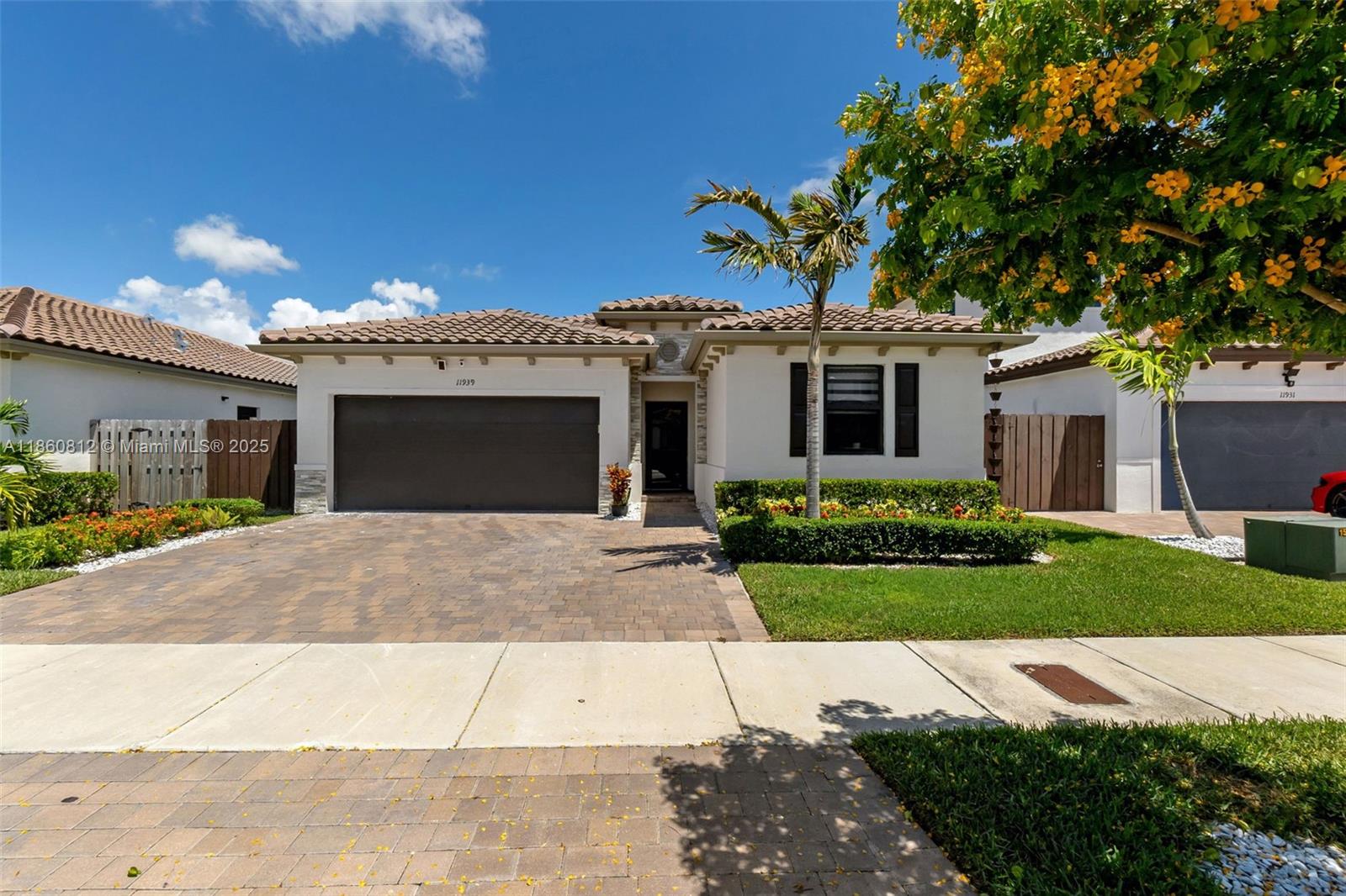 This beautifully remodeled single-story home offers a welcoming layout with a formal dining room off the foyer and an open-concept Great Room and kitchen that maximize space and natural light. At the front of the home are three spacious secondary bedrooms with easy access to a full bathroom, perfect for family or guests. Tucked away in its own private corner, the serene owner’s suite provides a peaceful retreat. The backyard is a true highlight, featuring a gorgeous pool and plenty of space to relax or entertain, making this home ideal for both comfort and gatherings.
