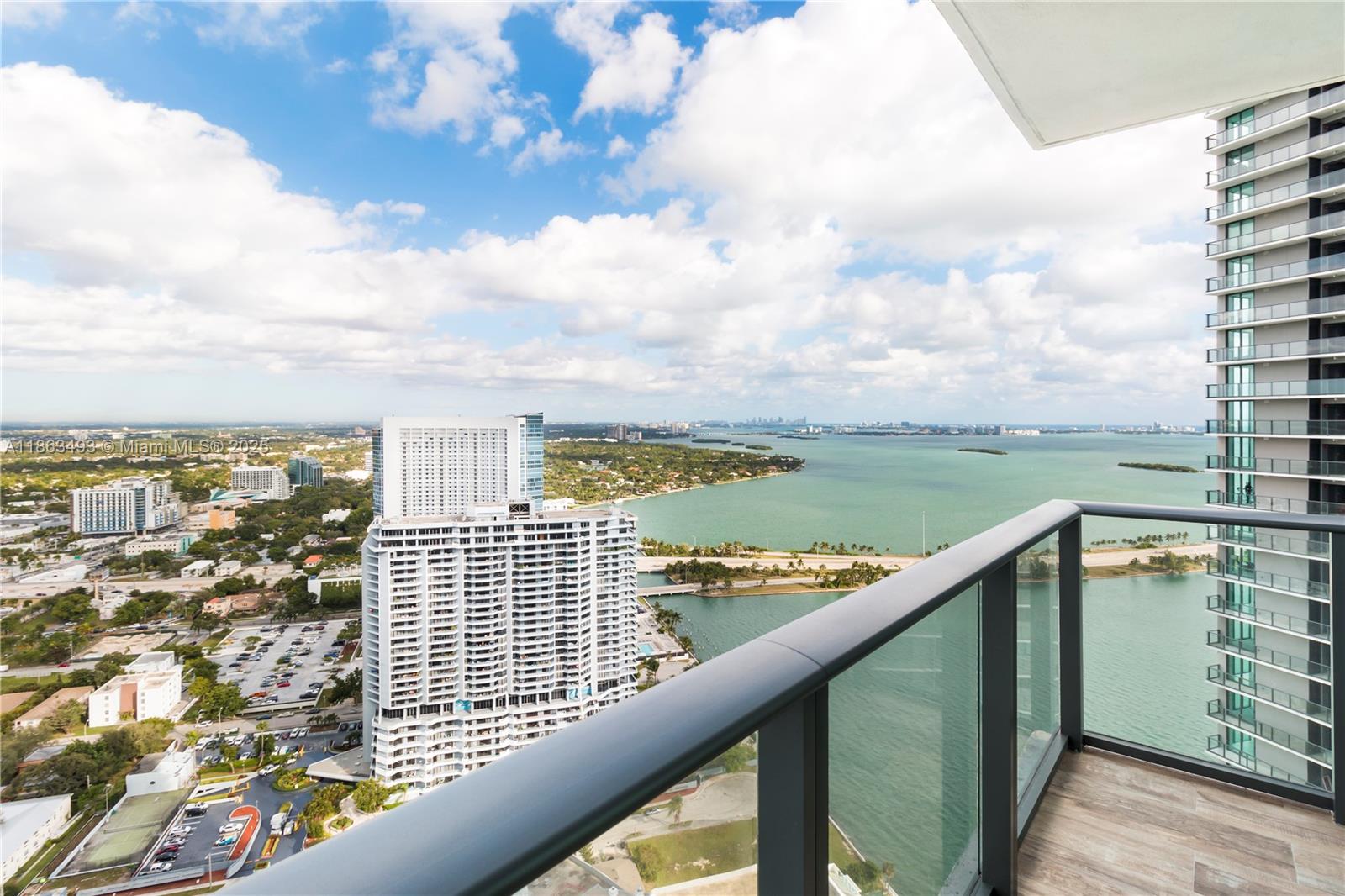 Enjoy amazing views of Biscayne Bay from this beautifully furnished 39th floor 1 bedroom / 1.5 bathroom unit at the amenities-rich Paraiso Bay in Edgewater. Wake up to beautiful sunrises as you raise the blinds on your floor-to-ceiling windows that surround the open kitchen and dining/living area. And end your day with a relaxing bath in your huge soaking tub as you enjoy the sunset. Later, head down and walk over for dinner at Chef Michael Schwartz's Amara at Paraiso. Or, take a quick ride to Wynwood, Midtown Miami, the Miami Design District, Brickell or Miami Beach. Available September 19th.