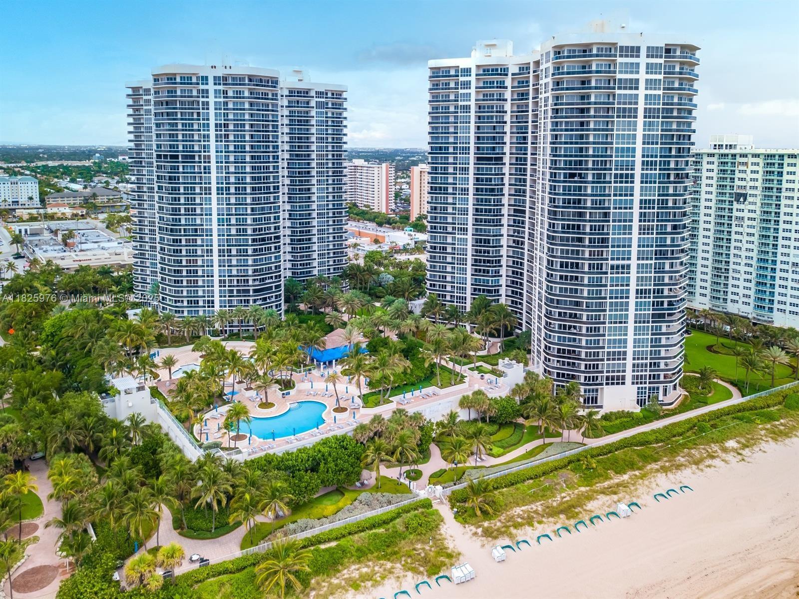LUXURY OCEANFRONT RESIDENCE AT L'HERMITAGE - THE PREMIERE BUILDING ON GALT MILE - Direct Ocean Views. Full-Service - Pet Friendly - Very Private - Gated 10 acre fenced complex with Security. Beautiful Marble floors inside and out. BRAND NEW FULL-Impact Glass (2025) - 2 Bedrooms 2 FULL Baths balcony is accessible from EVERY room. Floor Plan Included - Deeded parking spot with optional Valet. Large Storage unit included. Amazon Package Locker on-site. Dry Cleaning Service (Available Tuesday & Fridays) - true Resort style living with Gyms offering Wet and Dry Saunas - Poolside Restaurant & Bar - CLAY Tennis Courts - Concierge - Private Beach Pavilion, Beach Attendants Cabanas, Grilling area, two Pools with hot-tub - Car Wash area and Pet Park - Free Valet for Guest - Furniture is negotiable.