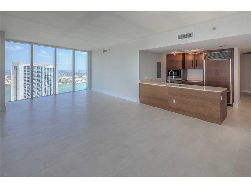 Spectacular Bay and River Views from Large 2bed/2bath 1,433 sq. ft. Corner Unit (sq. ft. per Developer Floor Plan). See Million Dollar Yachts from your living room. Condo features white Italian rectangular porcelain floor planks, floor to ceiling glass th roughout w/tons of natural light. Master w/large walk-in and double vanity. Layout allows for max privacy. 2nd Bed amazing bay view. Easy to show.