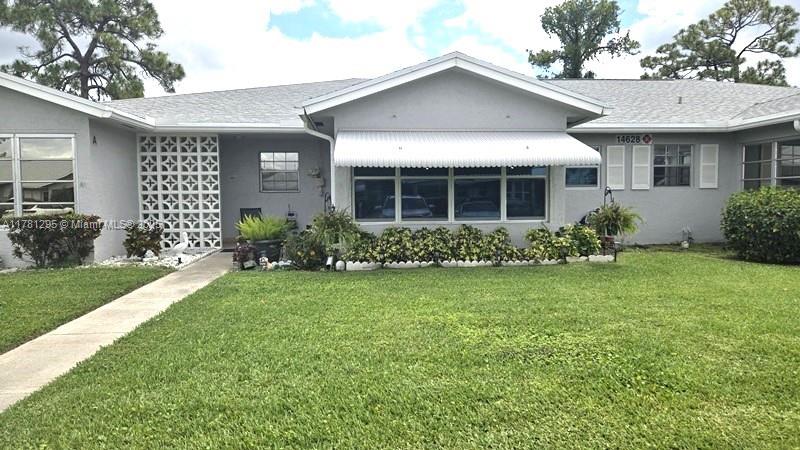 Spacious & bright 1BR/2BA 1,060 SF 1-story villa in desirable 55+ High Point of Delray West Community! Features include tile throughout, a beautifully remodeled modern kitchen with quartz counters, white wood cabinets, and bar seating. Impact windows, enclosed front balcony currently used as an office (potential 2nd BR), and a private rear patio with no rear neighbors. Enjoy community pool, clubhouse, billiards, tennis & on-site office. Close to shopping, restaurants, movies, Boys Market, and just minutes to the beach & vibrant Downtown Delray. Easy to show—don’t miss this one!