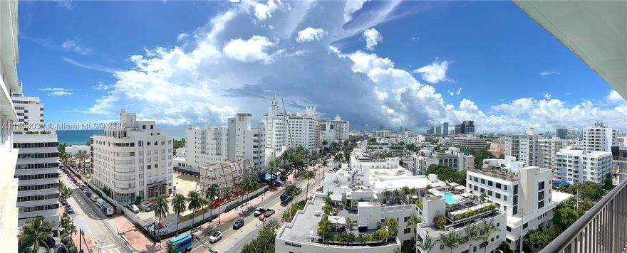Spacious and bright extra-large 1 bedroom, 1.5 bathroom residence offering breathtaking views of the ocean and iconic Collins Avenue. This beautifully appointed apartment features a generous layout with open living and dining areas, large hurricane-impact windows that fill the space with natural light, and a private balcony to enjoy the sunrise and sea breeze. Perfectly located in the heart of Miami Beach, just steps from the ocean, Lincoln Road, and the city’s top restaurants, shops, and entertainment. Enjoy the best of beachside living in a central and highly desirable location—ideal as a primary home, vacation getaway, or investment property.