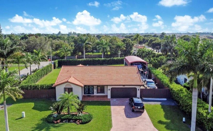 **FINALLY AVAILABLE FOR SHOWINGS!!!** Perfect for first-time home buyers and investors! This is a rare opportunity to own a charming home in a delightful neighborhood. Nestled on a corner lot in a peaceful cul-de-sac, this beautiful house features 3 spacious bedrooms, 2 baths, and no HOA. The expansive backyard, over 15,000 SF, boasts a covered patio perfect for a boat or RV, a legal shed house, and a two-car garage. Ideal for large families, the home is filled with natural light. Don't miss out—this gem won't last!