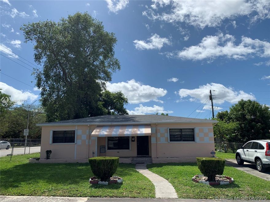 Available for sale this beautiful 3 bedroom 2 bathroom home in the heart of North Miami Beach. This home is walking distance to Oak Grove Park, minutes from the all the major expressways, minutes from shopping, entertainment and the beaches. This well maintained home features  an Updated kitchen, Newer A/C , and hurricane shutters.