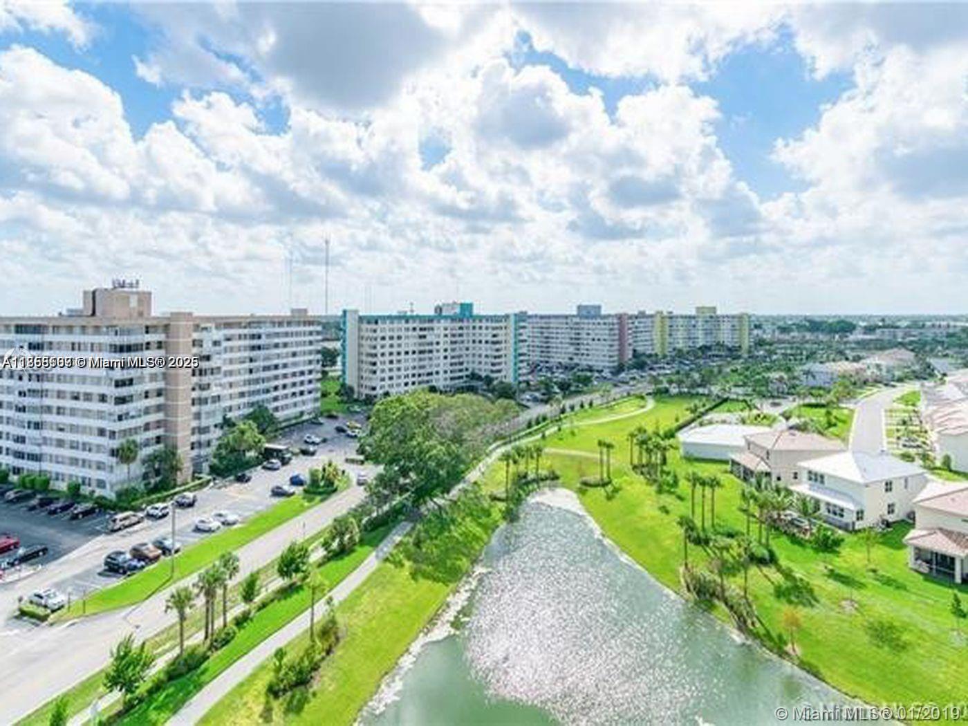 BEAUTIFUL 1/1.5 condo. Beautiful laminate floor in the bedroom and tile in the rest of the unit. Plenty of closet spaces. Renovated bathrooms. Kitchen will be upgraded soon. The unit was recently painted. Screened in huge balcony with hurricane shutters. Centrally located near supermarkets, banks, schools, just 2 miles away from I-95. Condo is located in between expressway I-95 and US 441. Very safe area. Plenty of amenities, including pools, gym, tennis courts, barbeque sauna and social areas. Water and basic cable included. Hurry up ! It won't last !