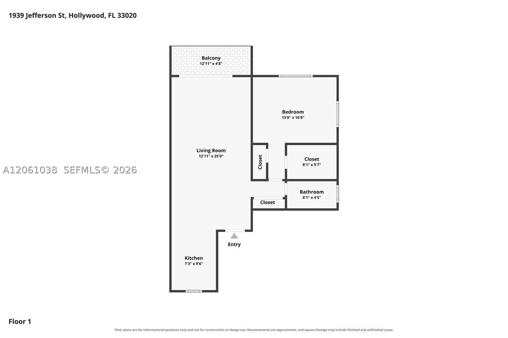 Photo of 1939 Jefferson St #303, Hollywood, FL 33020 (MLS # A12061038)