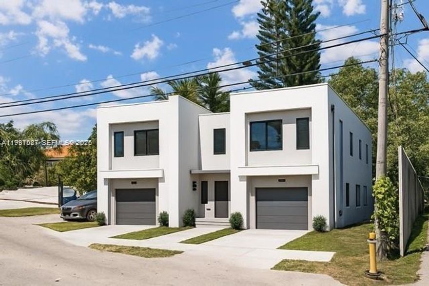 Prime location , between Coral Gables, Brickell and Coconut Grove in Shenandoah/Parkdale South neighborhood- Zoned 5700/Duplexes-General- Large lot 9,060 SF (60 X 151)- Develop two luxury townhomes or a modern duplex with plenty of space for parking or even 2 single family houses (as done on this street)- You can also renovate this charming 1925 Old Spanish with lots of character- Needs work but so much potential!- 4Br/3Ba, 1873 SF total- Updated electrical and plumbing (PVC), central AC- Wood floors- Beautiful lot with mature trees, mangoes, avocado, coconut, gorgeous Norfolk pine trees- Phenomenal location near the city but yet very quiet street- NOT A FLOOD ZONE - ZONE X_
