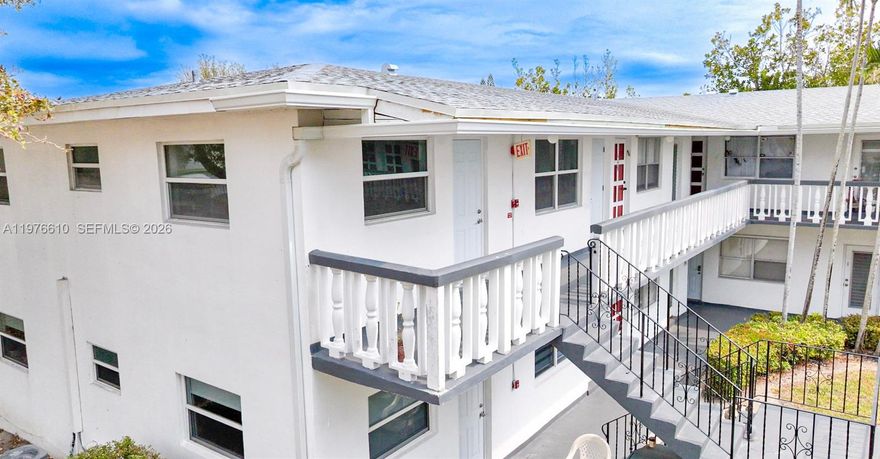 Fully remodeled 55+ condo located in a charming garden-style community. This unit has been completely renovated from top to bottom with new flooring, modern kitchen appliances, updated bathroom, and a new HVAC system. Every detail has been thoughtfully upgraded, making it the only fully remodeled unit of its kind currently available in the area. The property includes a designated parking space and is situated within a quaint courtyard-style condominium offering a peaceful setting. Excellent location in Hollywood, SoFlo with convenient access to restaurants, shopping, and local entertainment. Just minutes from I-95, Fort Lauderdale-Hollywood International Airport, and the beaches. Residents benefit from convenient transportation options including the Holly-Go Community Shuttle, providing free rides to the beach and around the area seven days a week, as well as the Sun Shuttle, an on-demand electric ride service (for a fee). Ideal for downsizers, retirees, or snowbirds seeking a move-in ready residence in a well-located 55+ community.