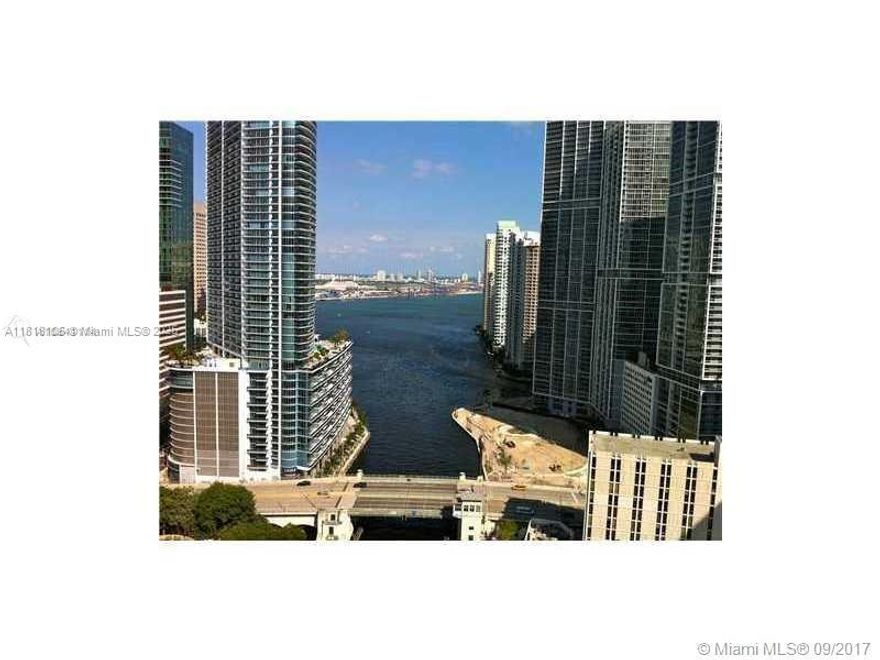 Enjoy living in the beautiful and exclusive Brickell on the River on the 30th floor with gorgeous panoramic water and city views. This spacious condo features 2 bedrooms and 2 full bathrooms, marble floor throughout the unit, stainless steel appliances and granite countertop in the kitchen, washer and dryer inside, split layout. Unit is located in a full-amenity building: 2 pools, jacuzzi, spa, 24-hour concierge, business center, BBQ area, 2 floor fitness center. Building is close to metro mover, Brickell City Center, Mari Brickell Village. It is a MUST SEE! See broker remarks for showing instructions.