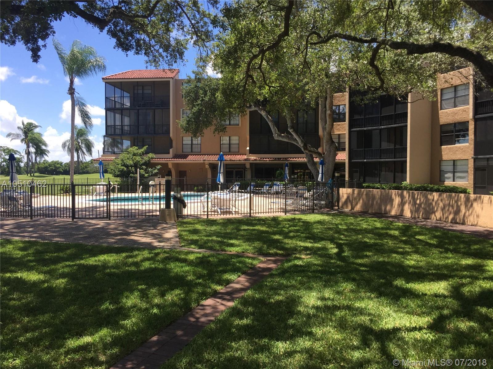 Light and bright two bedroom condo with golf course views. This home features updated kitchen with granite counter-tops and wood cabinets. Stunning golf course views! Community features two pools, gym and clubhouse available for private parties. New AC!