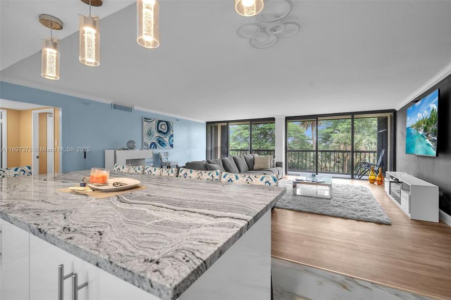 Experience luxury living in this beautifully renovated 2-bedroom, 2-bathroom condo located on the 3rd floor in West Palm Beach. Enjoy breathtaking golf course views from the expansive balcony, perfect for relaxing or entertaining. This home offers modern finishes, abundant natural light, and a serene setting that blends comfort with sophistication.