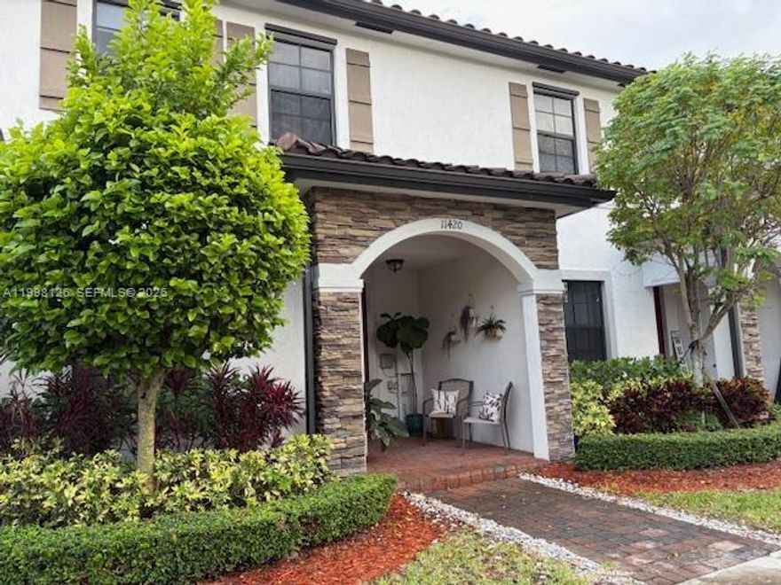 Welcome to Artesa, a sought-after gated community offering true resort-style living! This spacious 3-bedroom, 2.5-bath townhouse features an open-concept layout with a modern kitchen, stainless steel appliances, and plenty of natural light. The primary suite includes a large walk-in closet and a beautifully appointed bathroom. Enjoy the best of Florida living with access to a sparkling resort-style pool, clubhouse, fitness center, playground, and scenic walking trails. Conveniently located near top-rated schools, shopping, dining, and major highways. Don’t miss this opportunity to make Artesa your new home!