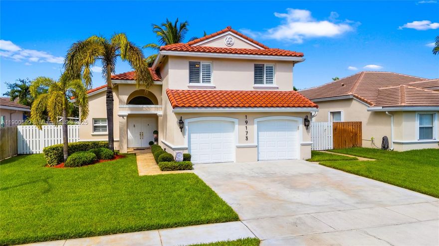 Beautifully updated 3 bedroom/2.5 bath two-story home in sought after Keystone Lake! Nicely designed kitchen features stainless appliances, modern finishes, & plenty of space for cooking. This home has been well maintained with major updates including a new roof (2023), new AC (2024), & impact windows for comfort & peace of mind. Details such as crown molding, plantation shutters, & fresh finishes throughout create a clean & inviting atmosphere. Enjoy outdoor living at its best in the private fenced backyard, complete with a sparkling pool & covered bar area with built-in grill perfect for entertaining or relaxing year-round. Keystone Lake is a warm, family-friendly neighborhood known for its scenic lake views and convenient location — truly one of the most desirable places to call home.