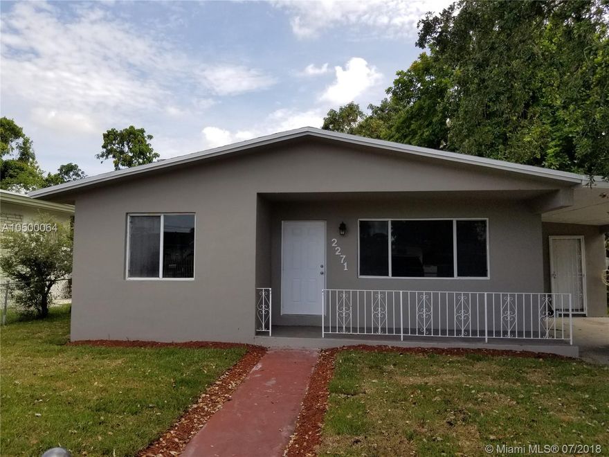 Come Fall in Love with this beautiful spacious 3 bedroom 2 bath completely remodeled home. This home features new kitchen cabinets, granite counter tops, remodeled bathrooms, new wood floors and nice size yard with fruit trees. Added bonus , convenient indoor laundry room. New kitchen appliances will be installed before closing. Ready to move into your new home? Just bring your furniture.