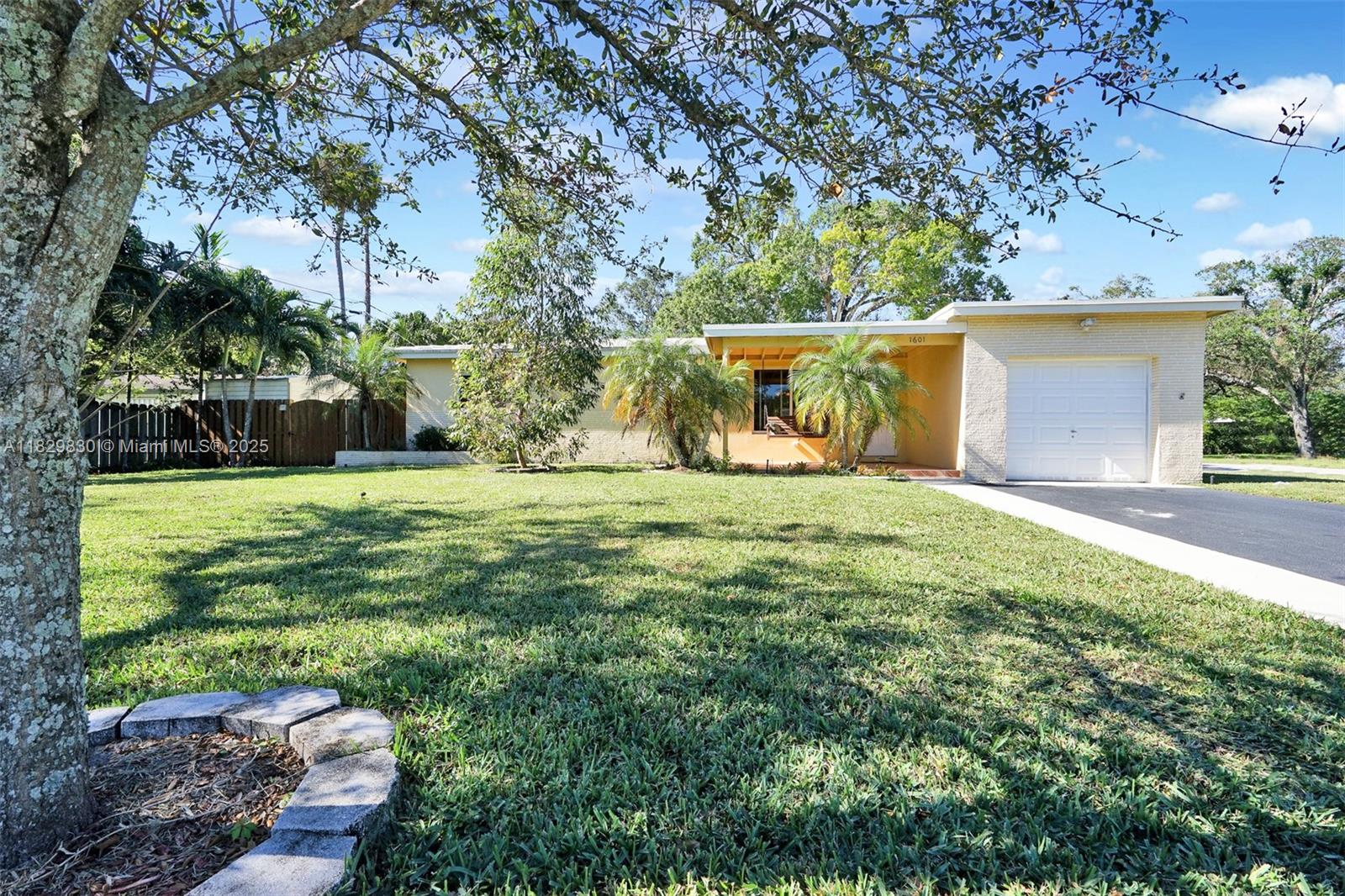 Spacious 3-bedroom 2-bathroom pool home in quiet Riverland neighborhood. Bright master bedroom with private full bathroom. Open family room/kitchen/ living room area. Big fully fenced backyard with swimming pool & storage shed. Oversized 1 car garage and laundry room area. Pets welcomed. Huge corner lot with lots of parking Conveniently located near I-95, Downtown Fort Lauderdale, Las Olas, and Davie Rd. Will not last!
