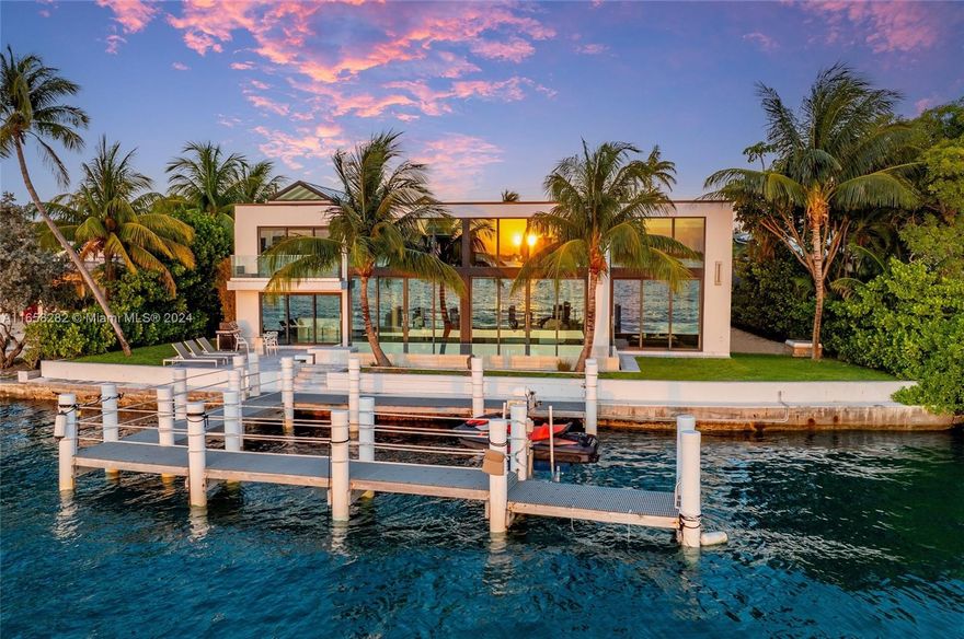 Discover unparalleled luxury at the pinnacle of Biscayne Point, where breathtaking western bay views greet you daily. This exquisite 5-bedroom, 6.5-bath estate offers the ultimate in serenity and exclusivity. Spanning 98 feet of pristine water frontage, this home is a haven for waterfront living, perfect for boating, entertaining, and soaking in stunning sunsets. Experience the epitome of a refined lifestyle, surrounded by elegant design and world-class destinations within arms reach. Here, every detail is crafted to perfection, ensuring a life of comfort, privacy, and unparalleled beauty. Embrace a prestigious lifestyle and inquire today to make this exceptional home yours.