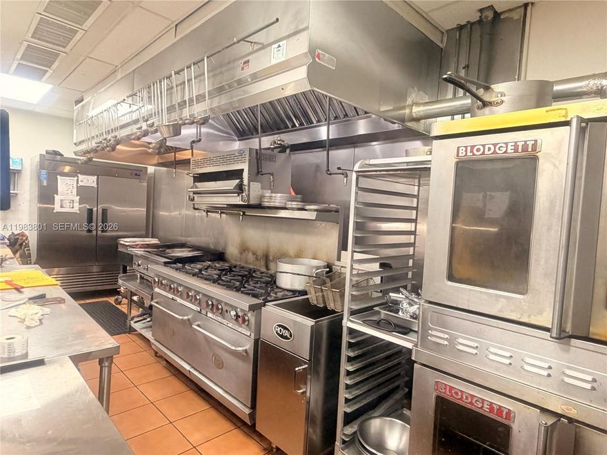 TURN-KEY RESTAURANT FOR SALE>  Make this stunning fully built-out restaurant your next investment; Elegant and modern dining atmosphere designed to impress guest the moment they walk in, high ceilings, beautiful crystal chandeliers, stylish In and outdoor seating, 120 seating capacity, 3,500 sf, beautifully designed full service bar, Fully equipped with grease trap and hood just few years old, New A/C units, New freezers, Walk in coolers, really rare opportunity in the area, large parking for customers and employees. 
Prime location with street visibility to heavy traffic on busy A1A, high-end high-rises with an average household income of $107,000 with in 1 mile radius. 

Excellent plaza on desirable Sunny Isles Beach.. Excellent opportunity to an acquired standing dining destination.