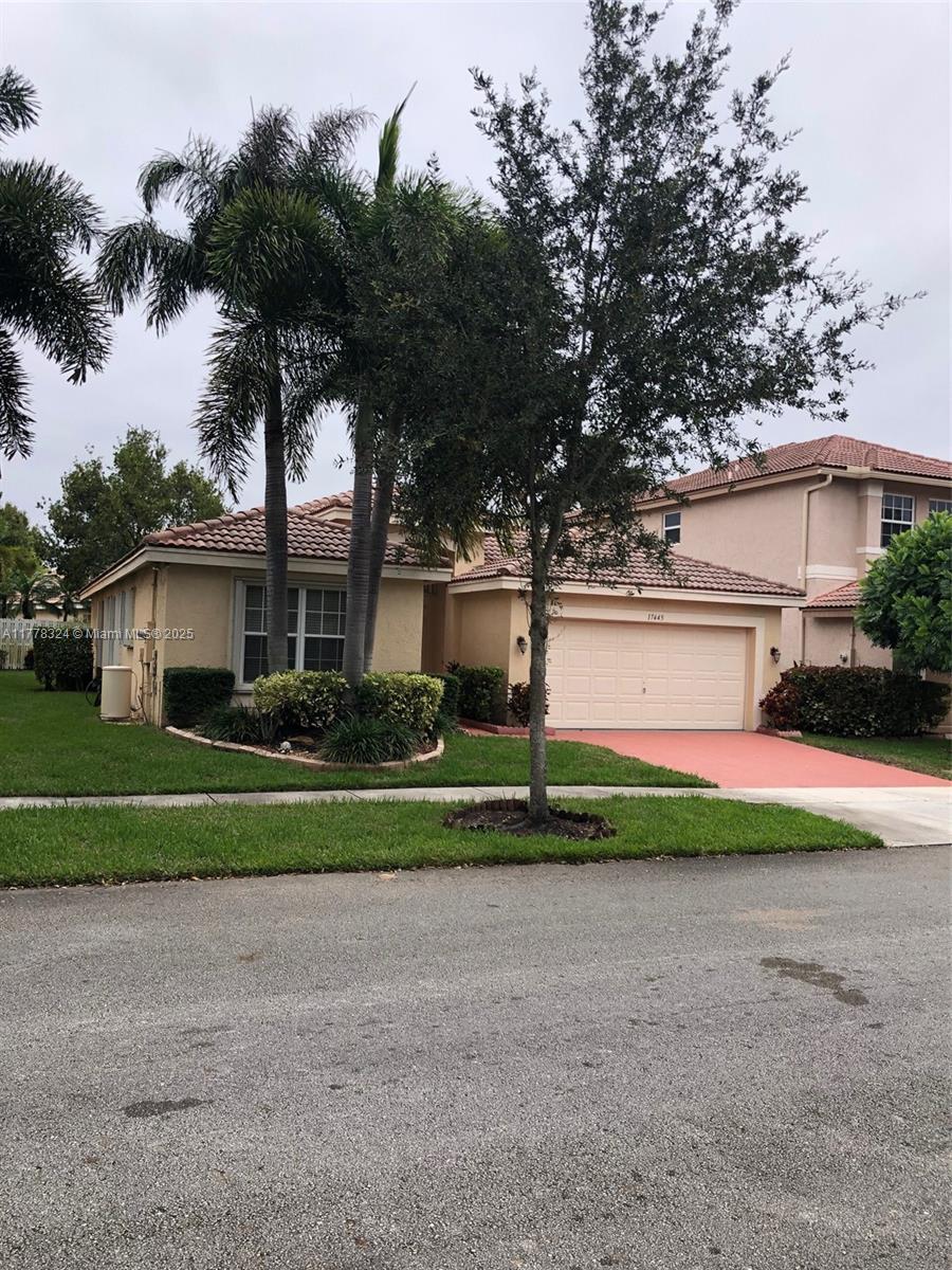 Rental Property at 17445 Sw 33rd Ct, Miramar, Broward County, Florida - Bedrooms: 3 
Bathrooms: 2  - $3,700 MO.