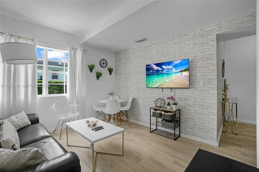 This beautifull 1-bed & 1-bath condo located in the vibrant heart of Miami Beach. Perfectly situated just a few blocks from the beach, this spacious unit offers comfort and style. The unit comes fully furnished, making it move-in ready, and all utilities are included—simply bring your belongings and start enjoying the Miami Beach lifestyle. The interior has been completely renovated, featuring a modern, upgraded kitchen with stainless steel appliances, a generous living space, and contemporary finishes throughout. Enjoy easy access to world-famous attractions such as Ocean Drive, Lincoln Road Mall, and the Miami Beach Boardwalk. Don’t miss out on this incredible opportunity! Call us today to schedule a viewing or for more information.