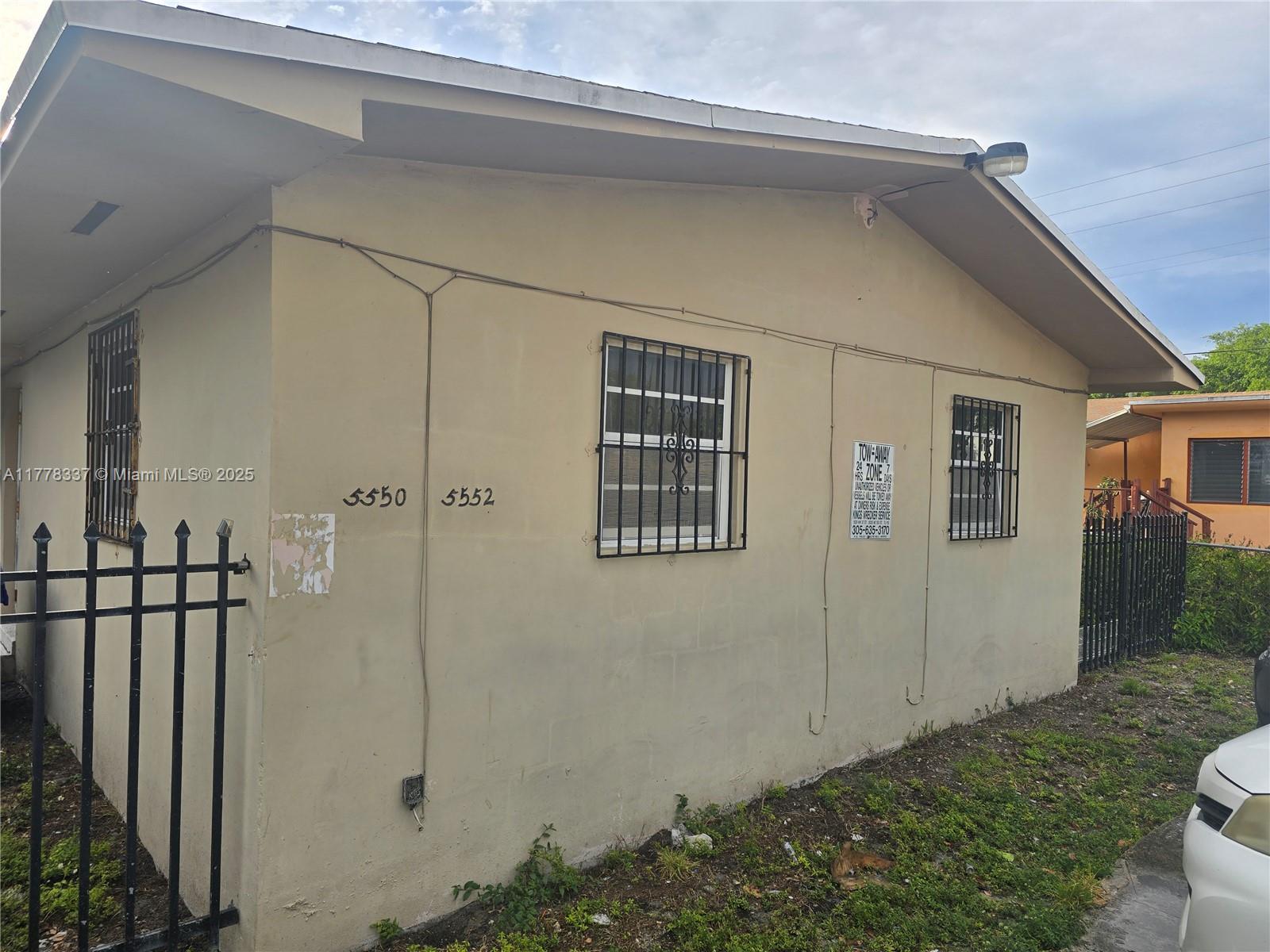 A great investment opportunity awaits with this duplex located in the heart of Miami. Both units have 2 bedrooms and 1 bath each, parking on two sides of the property. Located right on North Miami Avenue minutes away from the Wynwood District with a variety of restaurants, art galleries and shops. Conveniently located with easy connectivity to major expressways, Downtown and South Beach. Both units are rented month-to-month to and on separate electric meters. Rent is under market value and can be rented for more.