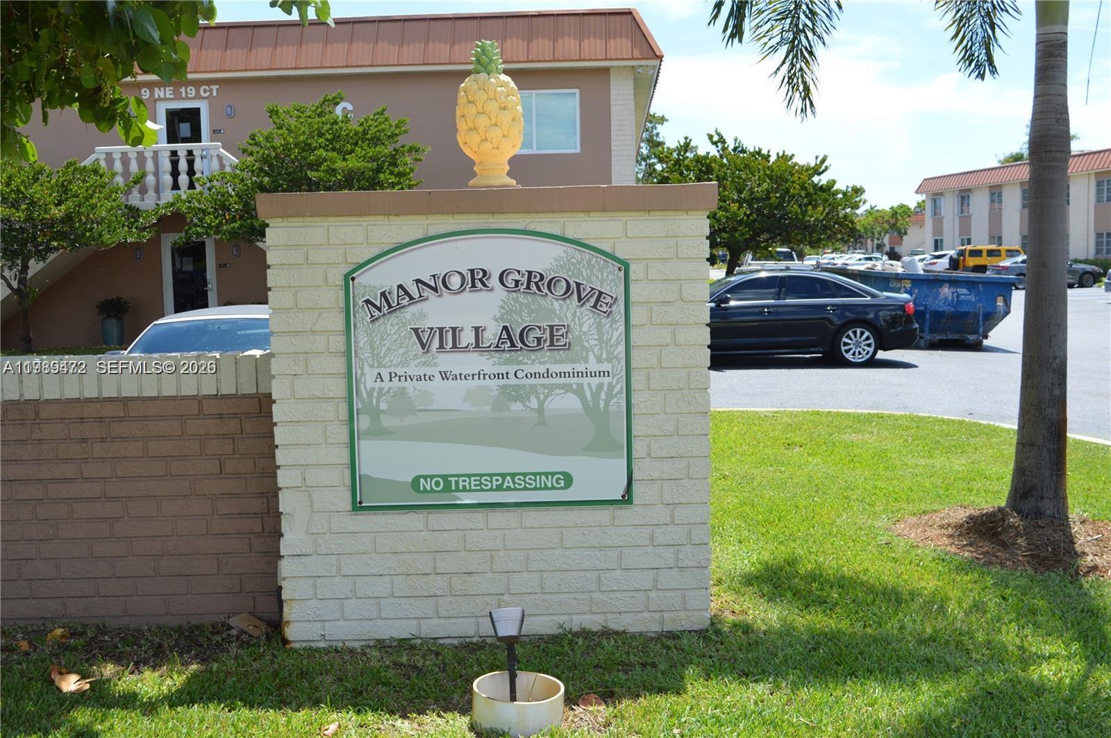 MANOR GROVE VILLAGE ONE I - Residential Lease