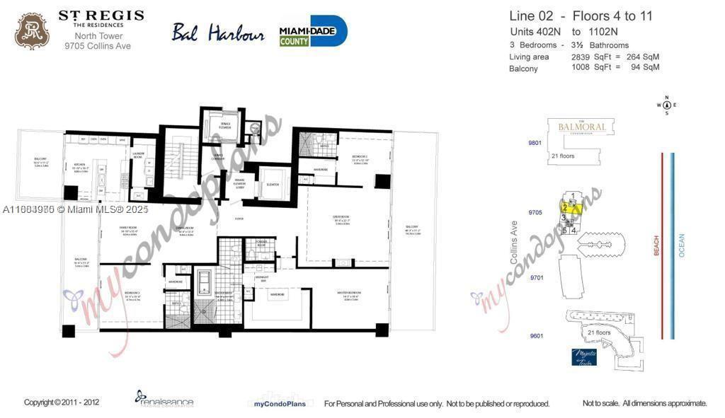 BAL HARBOUR NORTH SOUTH C - Residential Lease