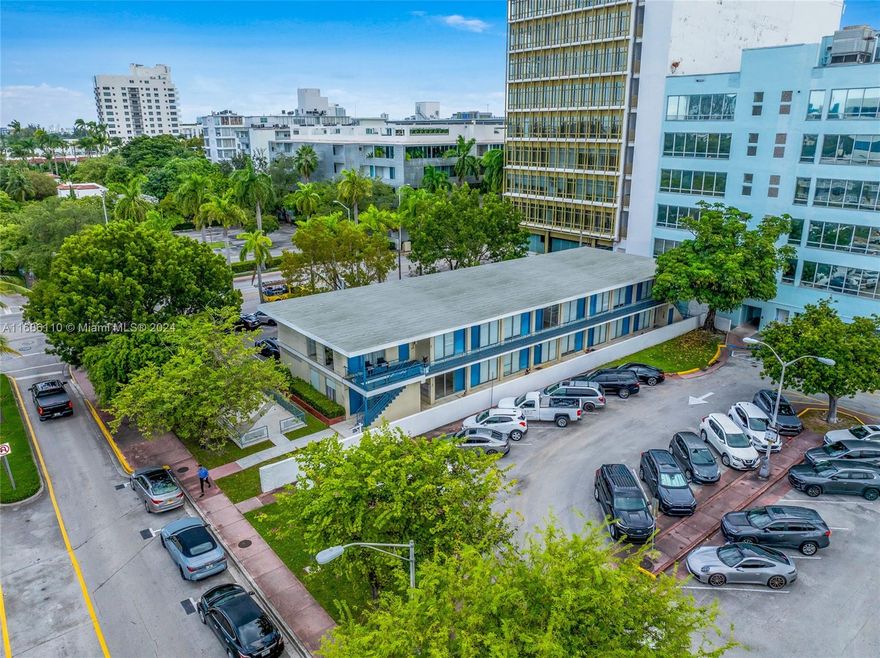 This versatile 20-unit property presents a rare opportunity for apartment, hotel, short-term rental, and food and beverage uses in South Beach’s high-intensity CD-3 Zoning District. Built in 1956, the 8,185-square-foot building includes 18 studios and 2 one-bedroom units on a 7,500-square-foot lot. Positioned between Lincoln Road Mall—featuring 200 retailers, restaurants, and art galleries—and the Miami Beach Convention Center, this site provides unmatched access to dining, shopping, and cultural landmarks. Mostly vacant, with some renovations completed, it’s ready for a new owner’s vision. CD-3 zoning supports varied commercial uses with a density cap of 100 units/acre, FAR of 2.25, and a height allowance up to 75 feet.