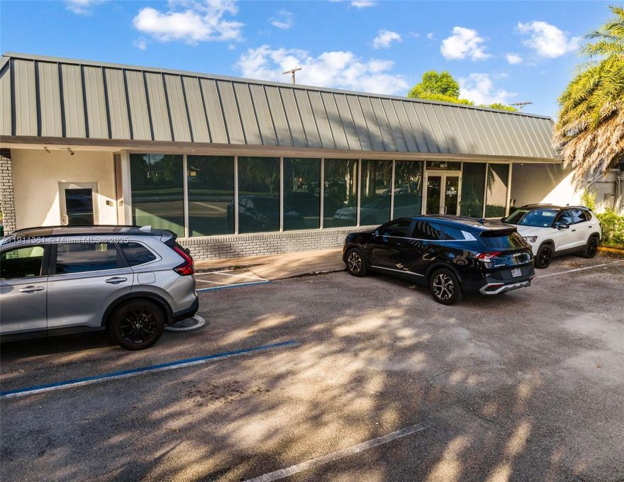 The property currently operates as an 2,828SF office building on an 8,050SF lot, but its location offers exceptional redevelopment & repositioning potential. Sunset Dr sees over 45k vehicles daily, ideal for medical, wellness, or professional users looking to be part of this thriving corridor. Within a short radius, we have Baptist Hospital, Larkin Community Hospital, & S. Miami Hospital, forming a true medical ecosystem that continues to attract national operators, private practices, and specialized healthcare groups. The entire corridor has seen strong new construction activity, with most new developments anchored by medical and healthcare uses.