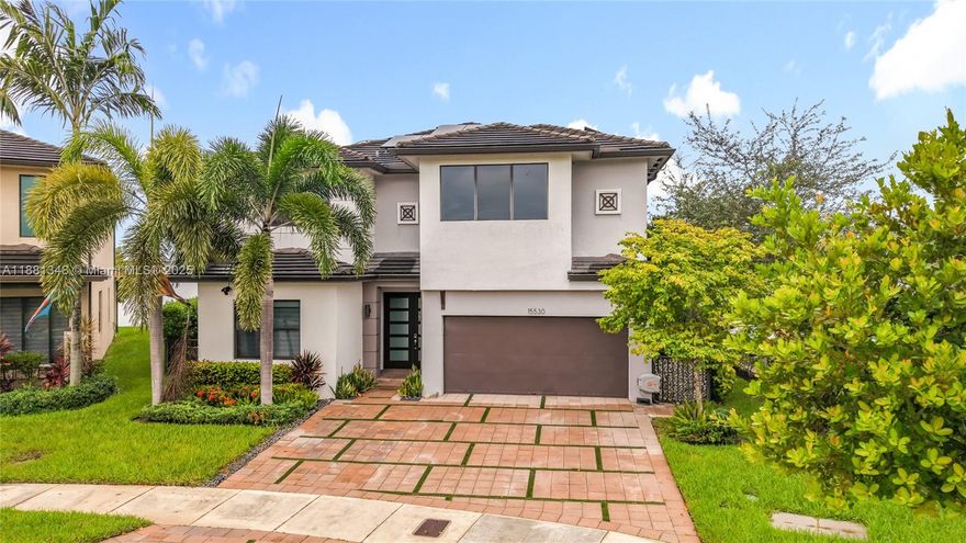 Live in luxury at this spacious and well-maintained 5 bed, 4 bath townhome at 15530 Northwest 89th Court, Miami Lakes, FL 33018. This stunning home features a full suite of high-end appliances, including a refrigerator, oven, range, cooktop, hood, microwave, dishwasher, garbage disposal, washer, and dryer. Enjoy year-round comfort with central A/C, a private pool, and breathtaking waterfront views of a serene lake, perfect for a sophisticated and relaxing lifestyle.