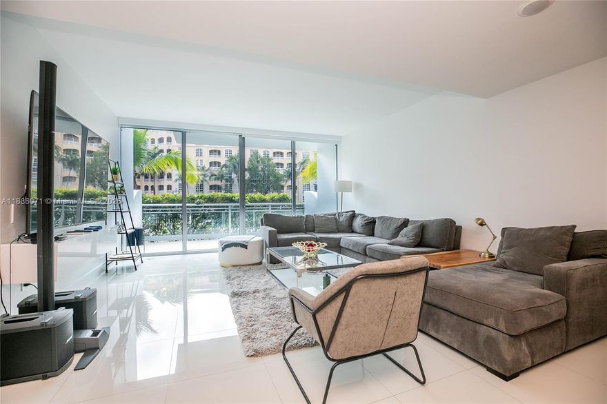Live in luxury with this stunning canal-view apartment...FULLY FURNISHED. It boasts an open space layout with 2 bedrooms, and 3 full baths, and top-of-the-line appliances. The furnished space features a gourmet kitchen with porcelain flooring and a washer/dryer. Building amenities include waterfront pools, movie theater, business center, party room, tennis court, indoor racket ball, 24hr valet/concierge/security. Conveniently located near banks, grocery stores, restaurants, Aventura Mall, and charter schools. Schedule a viewing today to experience the ultimate in comfort and luxury. Cable, Internet and Water Service Included